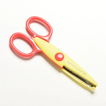 Creative Scissors Paper Pinking Scrapbook Handmade Cut Photo Scissor Diary Craft Album DIY Kid Shear School Supplies