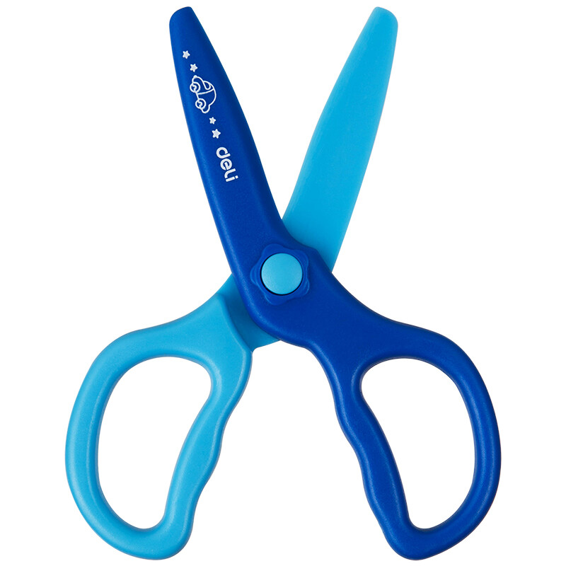 Deli 6067 Cartoon Ohutuskäärid Tijeras Lastele Ise isetegemise armsad käsitööpaberist käärid Kooli kirjatarbed Ohutus Lõikevastased meetmed