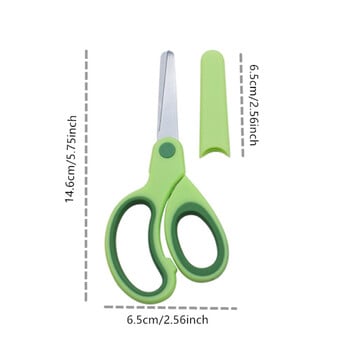 Safty Scissors For Kids Student DIY Χαρτί Παιδικό Αριστερό Ψαλίδι Ψαλίδι με Εργαλείο Κοπής Μανικιών Χαρτικά