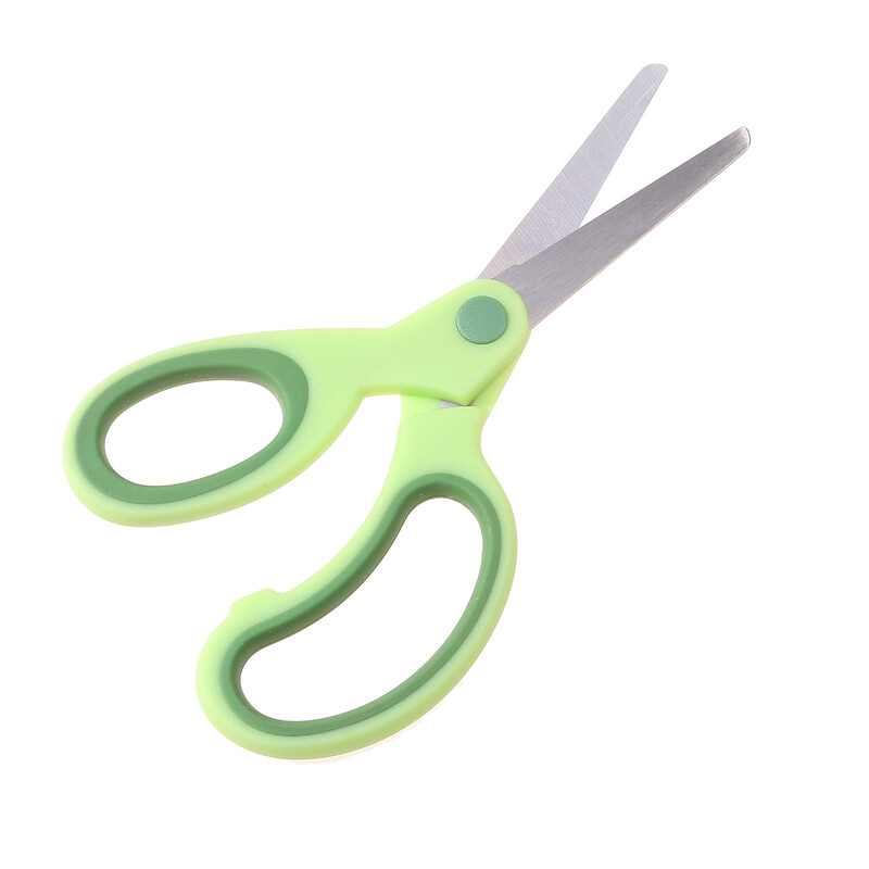 Safty ножици за деца Ученици Направи си сам хартия Детски ножици за лява ръка Ножици с ръкав Режещ инструмент Канцеларски материали