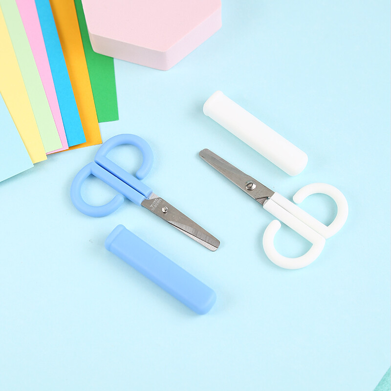 FYIF 1/2 buc Foarfece Mobilier pentru casă Decor moale Jurnal Instrumente de tăiere Rechizite școlare de birou Diy lucrat manual