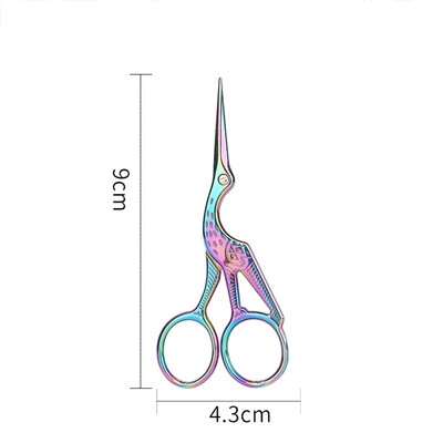 Mr.paper Antikvarinės gandras siuvimo meno žirklės, pagamintos iš nerūdijančio plieno, tinkamos kasdieniam kirpimui.