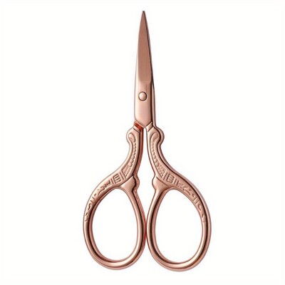 1 бр първокласни ножици за бродиране 3,58 инча - щъркелови ножици от неръждаема стомана за изработка, шиене и ежедневна употреба