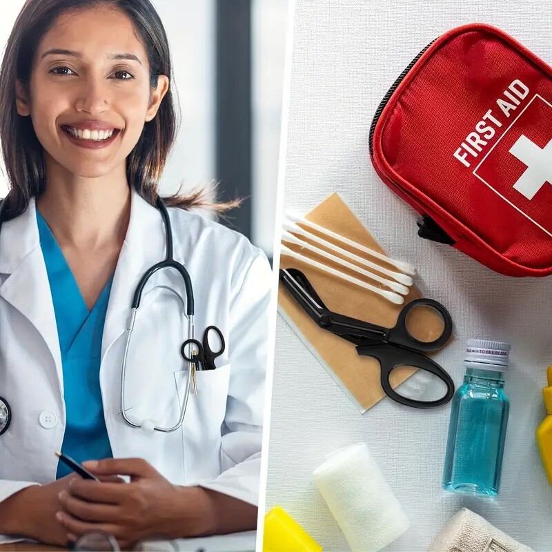 3 tk traumakäärid, sidemehoolduskäärid, esmaklassilise titaankattega mittenakkuva teraga käärid õendusüliõpilaste teenuste jaoks