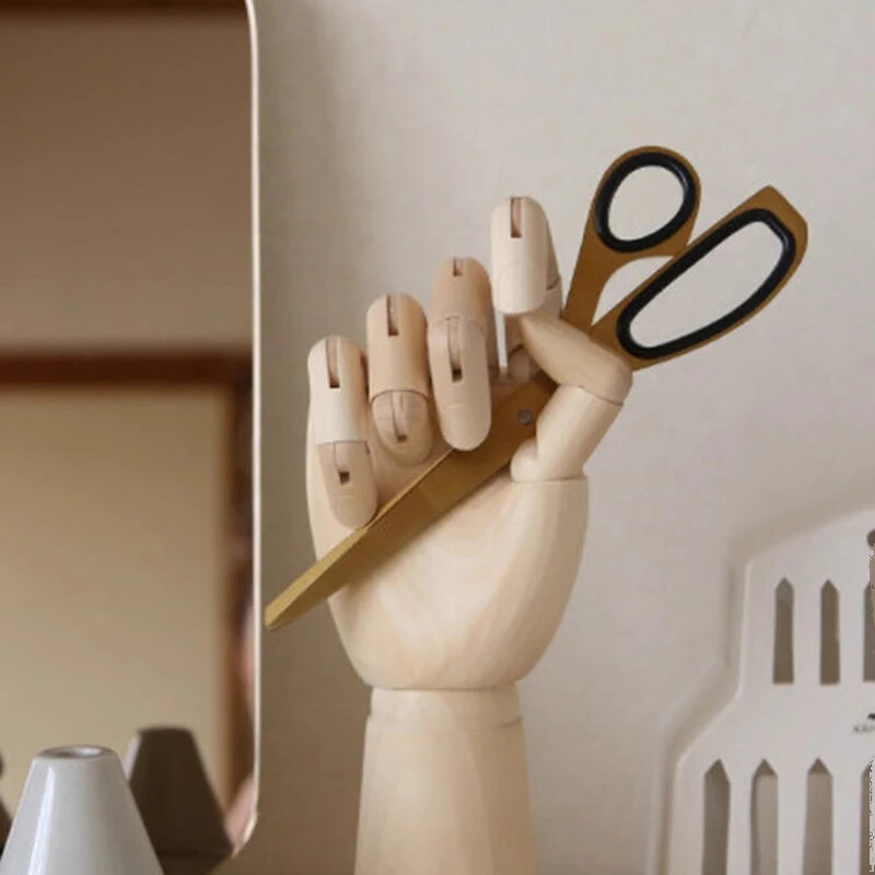 Прости златни ножици Асиметрия Остър нож за хартия Нож Старинни режещи инструменти Резачка за плат Шивач Домакински офис Инструмент за изкуство