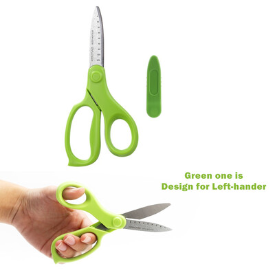 1 buc. Kokuyo Safe Foarfece Scară Lamă Oțel Cutter Utility pentru dreptaci sau stângaci Southpaw Jurnal lucru manual elev de școală F988