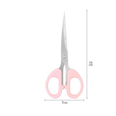 Simplitate Oțel inoxidabil Mâner din plastic Articole de papetărie Foarfece Mobilier pentru casă Artă plastică Decor moale Instrumente de tăiat Rechizite de birou﻿