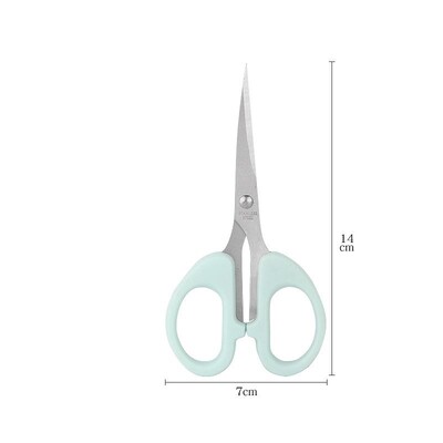 Simplitate Oțel inoxidabil Mâner din plastic Articole de papetărie Foarfece Mobilier pentru casă Artă plastică Decor moale Instrumente de tăiat Rechizite de birou﻿