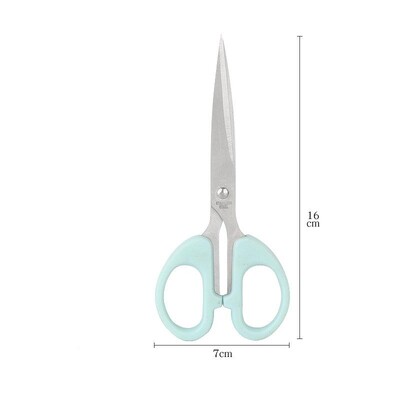 Simplitate Oțel inoxidabil Mâner din plastic Articole de papetărie Foarfece Mobilier pentru casă Artă plastică Decor moale Instrumente de tăiat Rechizite de birou﻿