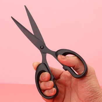 Μαύρη λεπίδα ψαλίδι Tailor Scissors Σκουριάς Αιχμηρό ψαλίδι ραψίματος 19/16/14/12,5 cm Κέντημα Εργαλείο κοπής Μαχαίρι Κουζίνας