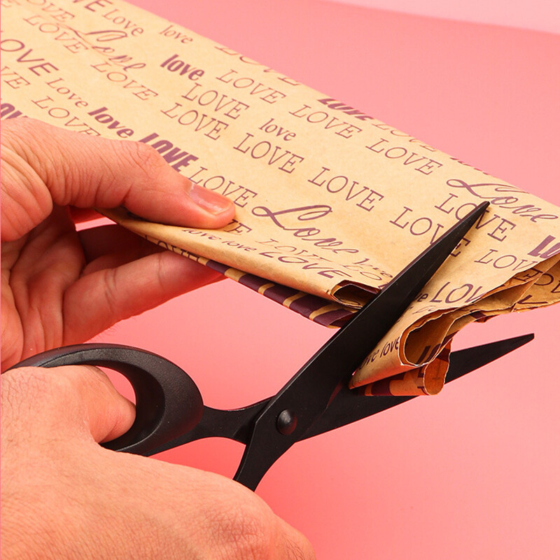 Ножици с черно острие Шивашки ножици Устойчиви на ръжда Остри шевни ножици 19/16/14/12,5 cm Бродерия Кухненски нож Режещ инструмент Режещ инструмент