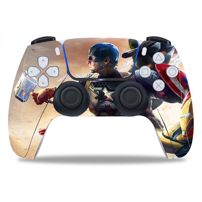 Piemērota PS5 kontrollera uzlīmēm Plēve PS5 kontrollerim PS5 kontrollera viss iekļauts uzlīmes populāra spēļu filma