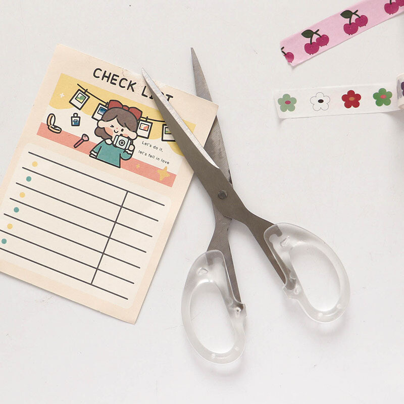 Lihtsus, läbipaistev käepide, kirjatarbed käärid Kodusisustus kaunite kunstide jaoks Pehme sisekujundus ajakirjade lõikeriistad kontoritarbed