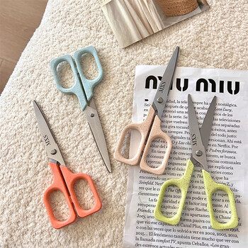 New Morandi Color Multifunctional Scissors Art Ψαλίδι χαρτιού από ανοξείδωτο ατσάλι Ψαλίδι γραφικής ύλης για φοιτητές