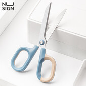 Deli 145 mm topeltvärvilised käärid Macaron kirjutuslaud statsionaarsed käärid üliõpilaste kontori kool Euroopa stiil mood kirjatarbed