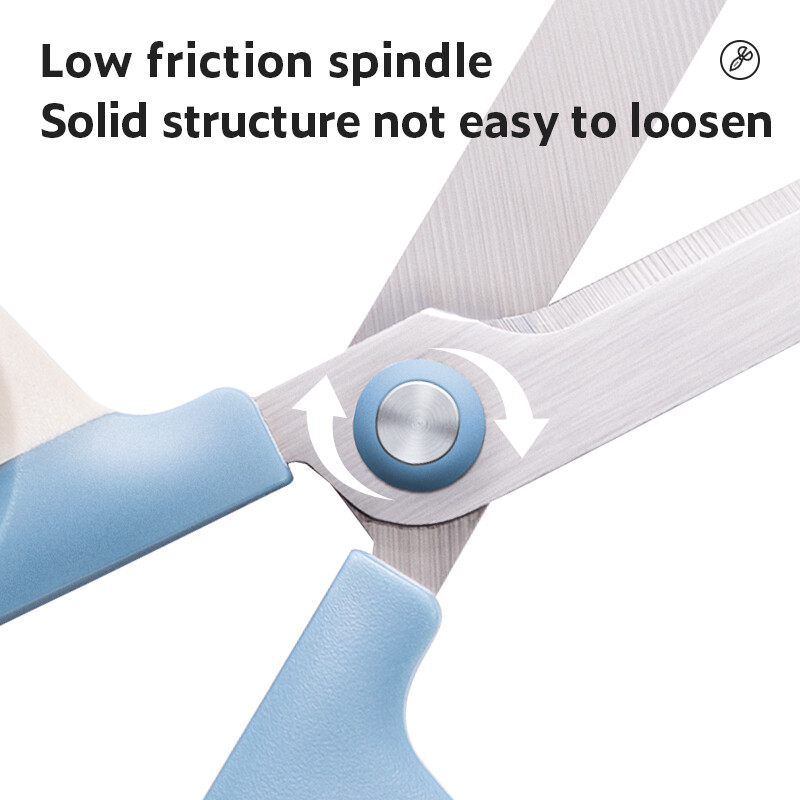 Deli 145 mm topeltvärvilised käärid Macaron kirjutuslaud statsionaarsed käärid üliõpilaste kontori kool Euroopa stiil mood kirjatarbed