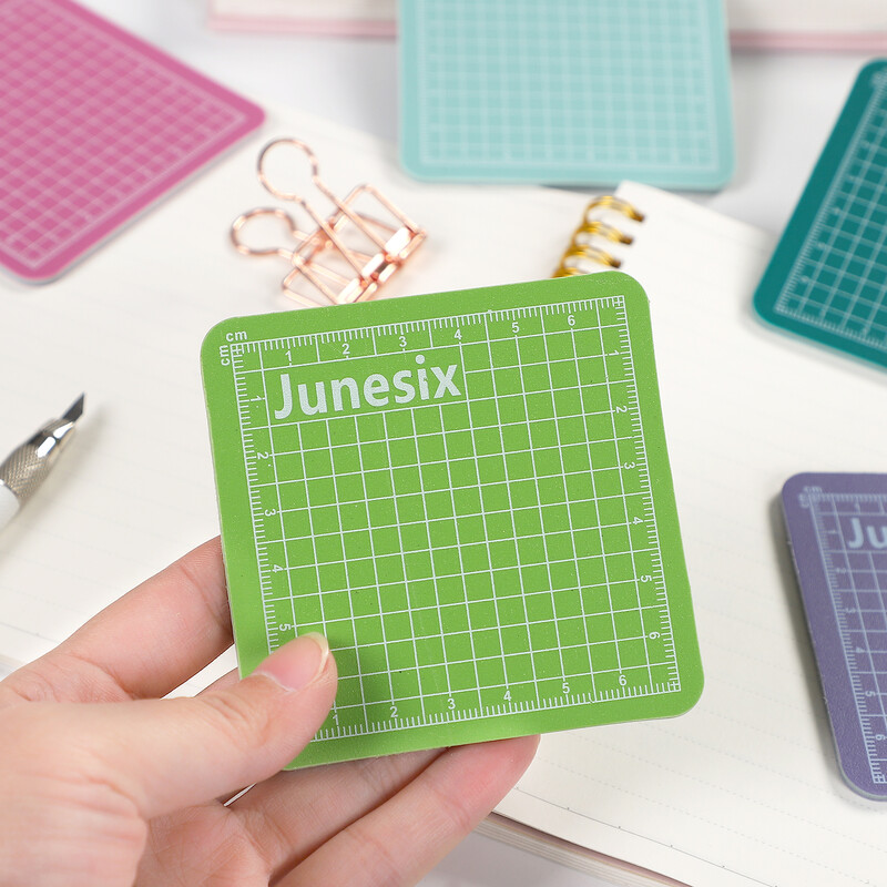 8 * 8 cm jauks mini modeļa griešanas paliktnis Creative Kawaii DIY daudzfunkcionāls gravēšanas izdevums papīra griešanas sliedes griešanas rīks