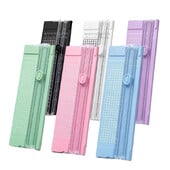 A4 dvikryptis popieriaus pjaustytuvas su ištraukiama liniuote nuotraukų kirpimo mašinoms Scrapbook lengvas pjovimo kilimėlis