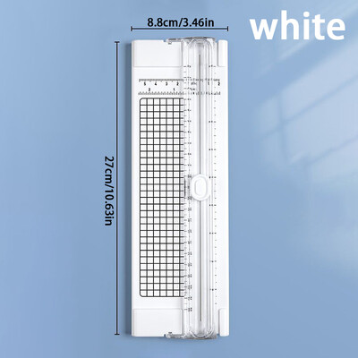 A4 dvikryptis popieriaus pjaustytuvas su ištraukiama liniuote nuotraukų kirpimo mašinoms Scrapbook lengvas pjovimo kilimėlis