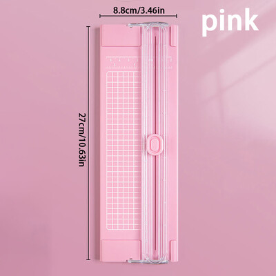 A4 dvikryptis popieriaus pjaustytuvas su ištraukiama liniuote nuotraukų kirpimo mašinoms Scrapbook lengvas pjovimo kilimėlis