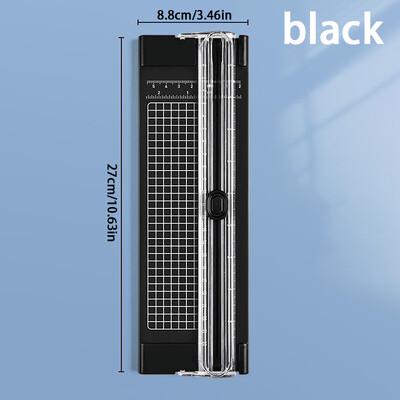 A4 dvikryptis popieriaus pjaustytuvas su ištraukiama liniuote nuotraukų kirpimo mašinoms Scrapbook lengvas pjovimo kilimėlis