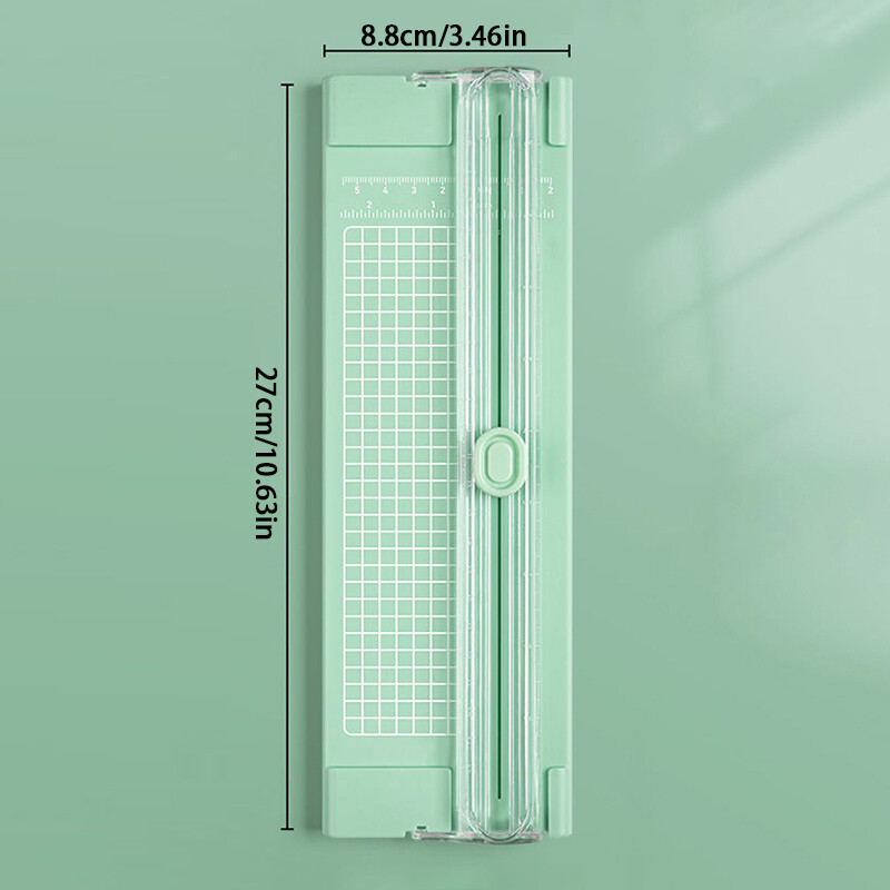 A4 dvikryptis popieriaus pjaustytuvas su ištraukiama liniuote nuotraukų kirpimo mašinoms Scrapbook lengvas pjovimo kilimėlis