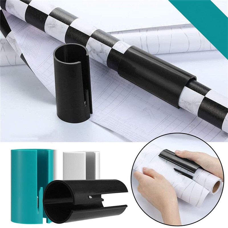 Rezač papira za omatanje Božićni dar Mini rezač papira za omatanje Rezač za rezanje rola kraft papira Round Lip Sigurnije i lakše rezanje