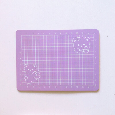 A6 Мултифункционална подложка за рязане Направи си сам Дъска за ръчно изкуство Гравиране Хартиена подложка за дърворезба Висока еластичност Издръжливост арт консумативи