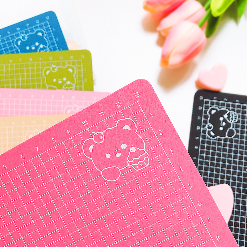 A6 Мултифункционална подложка за рязане Направи си сам Дъска за ръчно изкуство Гравиране Хартиена подложка за дърворезба Висока еластичност Издръжливост арт консумативи