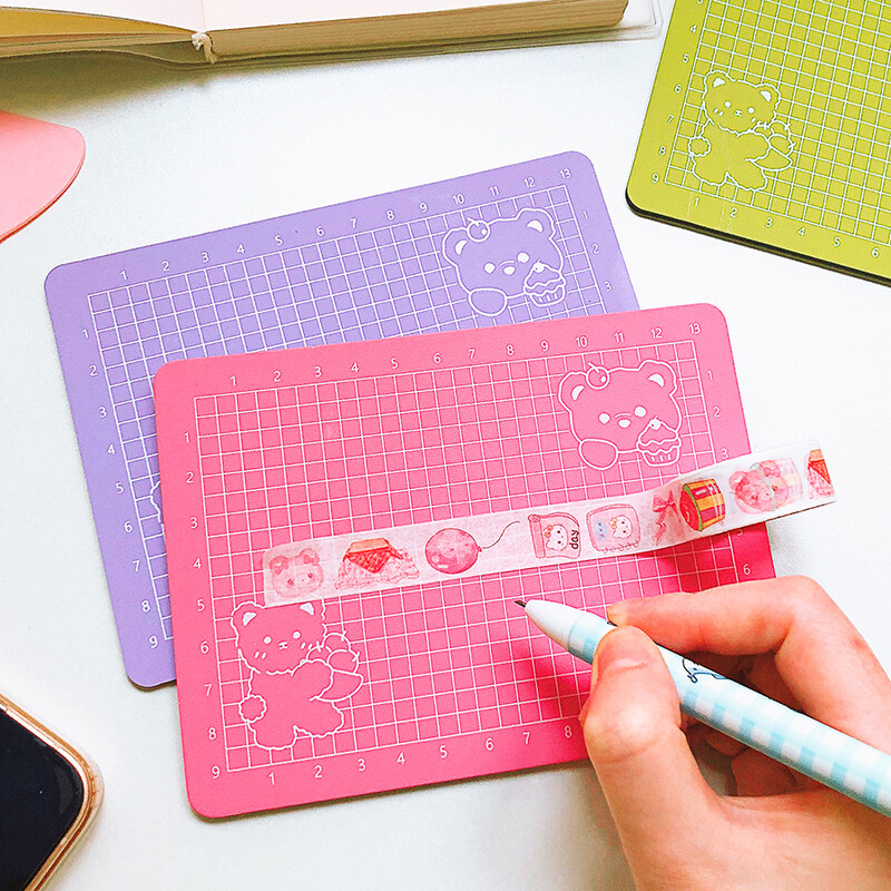 A6 Мултифункционална подложка за рязане Направи си сам Дъска за ръчно изкуство Гравиране Хартиена подложка за дърворезба Висока еластичност Издръжливост арт консумативи