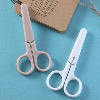 Simplicity Scissors Mini Creative Κορεάτικο λευκό μονόχρωμο ψαλίδι χαρτικής από ανοξείδωτο ατσάλι Μικρό υπέροχο φοιτητικό ψαλίδι