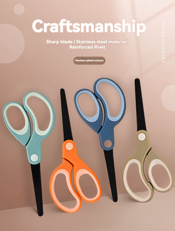 Melnas nerūsējošā tērauda šķēres studentu kancelejas piederumi šķēres mājsaimniecības daudzfunkcionālas biroja drēbnieku šķēres amatniecības piederumi