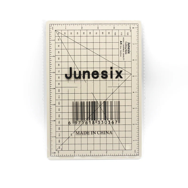 A5 dvostrana podloga za rezanje s mrežastim linijama i neklizajućom površinom za rukotvorine, prošivanje i šivanje