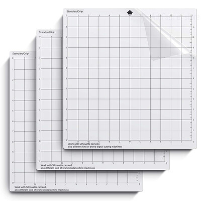 1/3Pcs StandardGrip Cutting Mat for Silhouette Cameo 4/3/2/1 (Μεγέθη: 12inX12in)