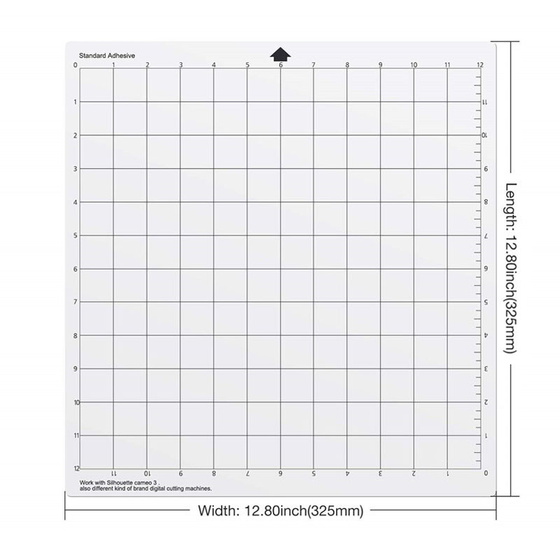 1/3 kom standardne podloge za rezanje za Silhouette Cameo 4/3/2/1 (veličine: 12 in X 12 in)