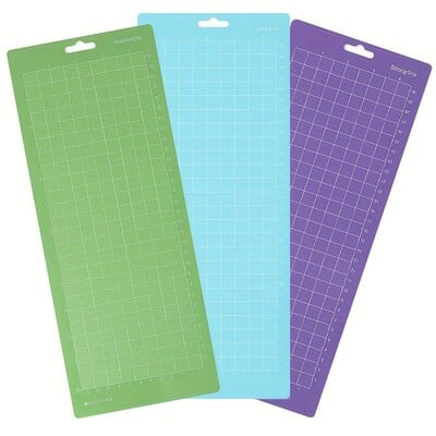 PVC lipnus pjovimo kilimėlio pagrindo plokštės įrankių padėklas, skirtas „Cricut Maker“ / „Maker3“ / „Explore 3“ / „Air 2“ / „One“ / „Pasidaryk pats“ mašinos spalvotas kilimėlis