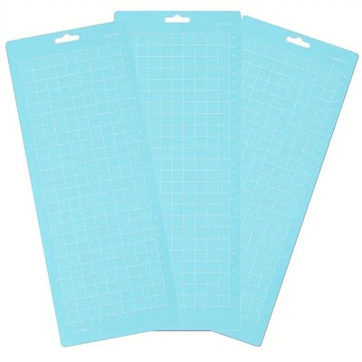 PVC lipnus pjovimo kilimėlio pagrindo plokštės įrankių padėklas, skirtas „Cricut Maker“ / „Maker3“ / „Explore 3“ / „Air 2“ / „One“ / „Pasidaryk pats“ mašinos spalvotas kilimėlis