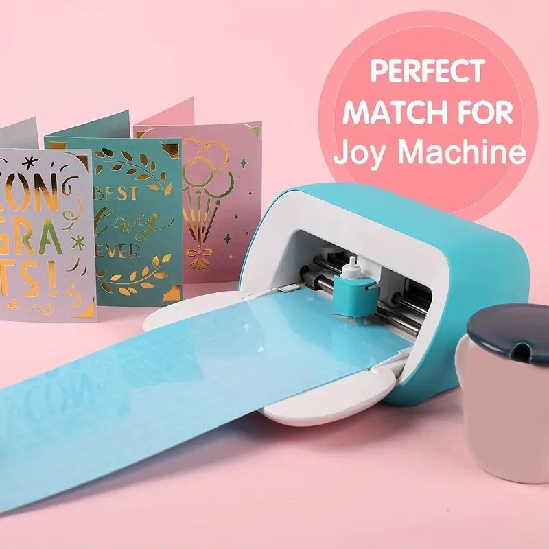 PVC lipnus pjovimo kilimėlio pagrindo plokštės įrankių padėklas, skirtas „Cricut Maker“ / „Maker3“ / „Explore 3“ / „Air 2“ / „One“ / „Pasidaryk pats“ mašinos spalvotas kilimėlis