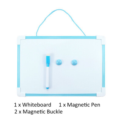 Tablă albă Scriere Ștergere magnetică Desen pentru copii Graffiti Notă de birou Față-verso Luare Ștergere uscată Tablou suspendat pentru mesaje