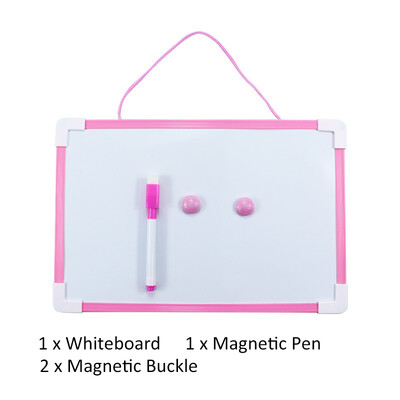 Tablă albă Scriere Ștergere magnetică Desen pentru copii Graffiti Notă de birou Față-verso Luare Ștergere uscată Tablou suspendat pentru mesaje