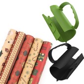 Vyniojamojo popieriaus ritininis pjaustytuvas su rankena Push Cut Gimtadienio dovanų vyniojamasis popierius, skirtas vyniojamojo pjaustyklės laikiklio pjaustytuvo įrankio vamzdeliui