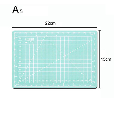 A5 griešanas paklājs Pašdziedinošs abpusējs, videi draudzīgs, izturīgs abpusējs galda paklājiņš, kas paredzēts šūšanai, stepēšanas mākslas projektiem