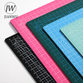 JIANWU 300*220mm Ръчна настолна дъска за рязане Многофункционална подложка за рязане A4 Направи си сам Инструмент за арт гравиране Аксесоари Канцеларски материали
