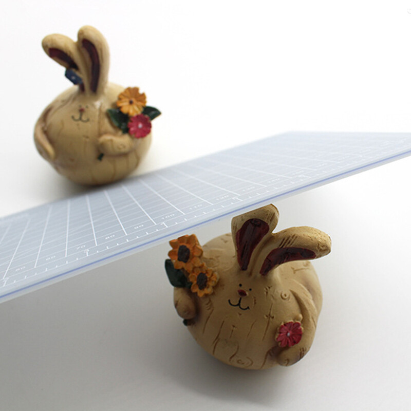 Ημιδιαφανές χαλάκι κοπής PVC Λαστιχένια σφραγίδα σκάλισμα Patchwork Pad Artist Εργαλείο χειροκίνητου πίνακα διπλής όψης Self-healing Sculpture Board