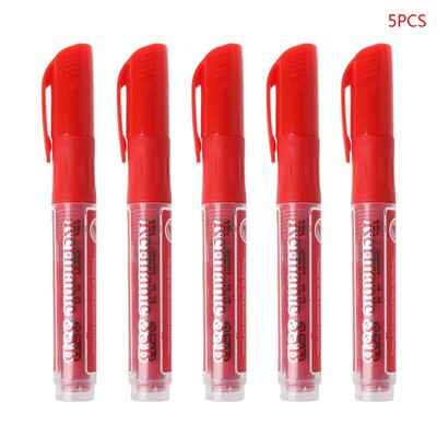 Kustutav tahvli marker pliiats kuivalt kustutatav silt Korduvtäidetav kontori koolivarustus QXNF