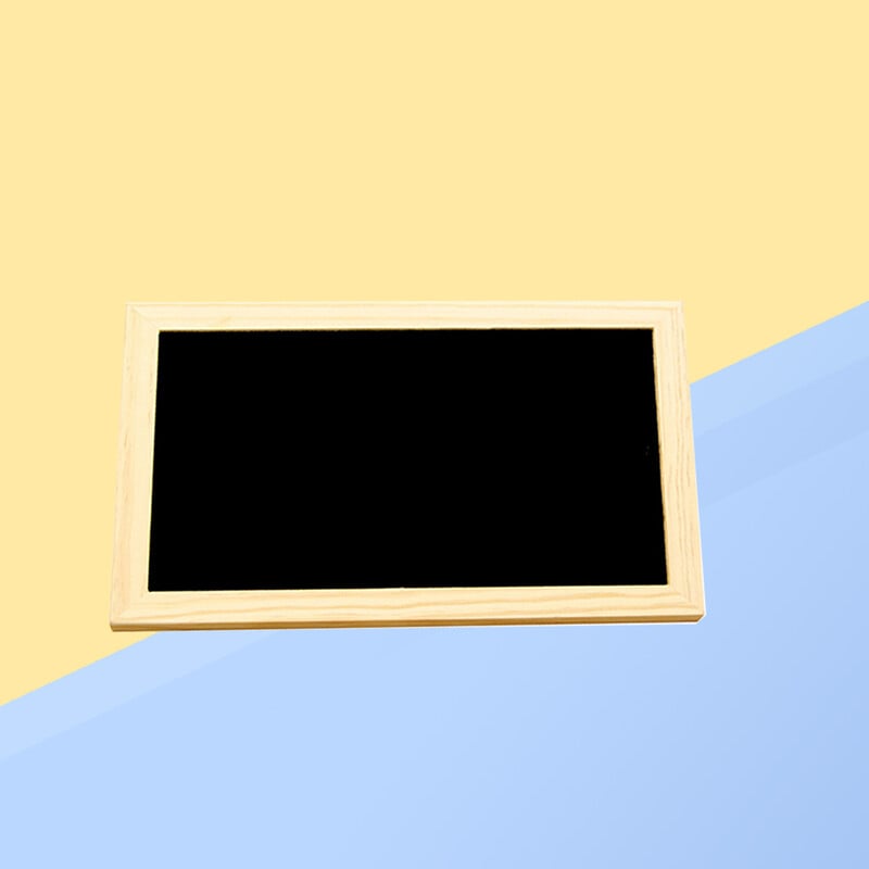 Palatábla tábla egyoldalas, törölhető üzenőtábla fali dekorációs táblák akasztózsinórral 30x20 cm