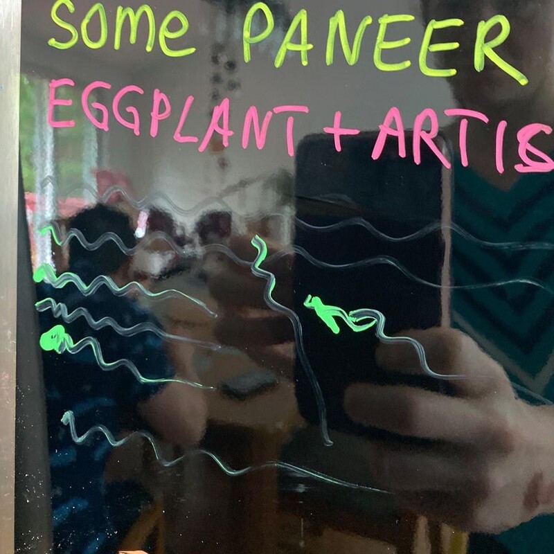 Majapidamisjoonistuslaud PET tahvli kleebised ajakava Eemaldatav magnetjoonistustahvel must 30*21cm lastele