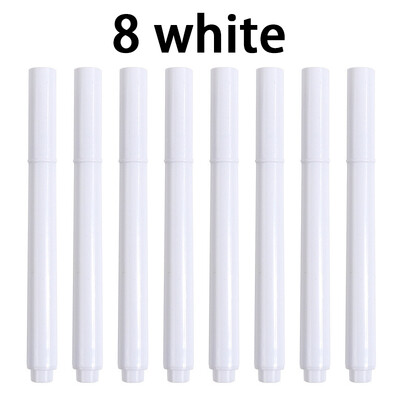 3-25Pcs/Set Bijelo/boje Tekuća kreda Izbrisivi marker za staklene prozore Elektronička ploča Marker za bijelu ploču