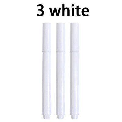 3-25Pcs/Set Bijelo/boje Tekuća kreda Izbrisivi marker za staklene prozore Elektronička ploča Marker za bijelu ploču