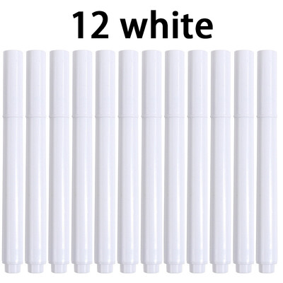 3-25Pcs/Set Bijelo/boje Tekuća kreda Izbrisivi marker za staklene prozore Elektronička ploča Marker za bijelu ploču